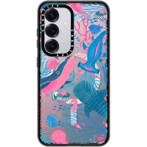 image:imageCASETiFY for Galaxy S25 Ultra Case  Impact Magnetic  Wireless charging and MagSafe compatible  82 ft 4X Military Grade Drop Protection  Under the Sea by Grace Anderss  BlackUnder the Sea