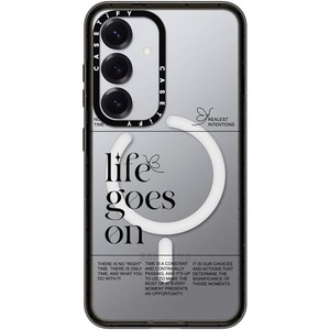 image:imageCASETiFY for Galaxy S25 Ultra Case  Impact Magnetic  Wireless charging and MagSafe compatible  82 ft 4X Military Grade Drop Protection  Under the Sea by Grace Anderss  BlackLife Goes On