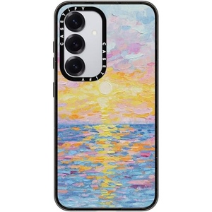 image:imageCASETiFY for Galaxy S25 Ultra Case  Impact Magnetic  Wireless charging and MagSafe compatible  82 ft 4X Military Grade Drop Protection  Under the Sea by Grace Anderss  BlackFrosted Sunset