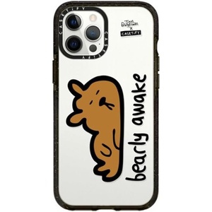 image:imageCASETiFY for iPhone 12 Pro Max Case  Impact  Slim Fit  66 ft Drop Protection  Ghost Lovers by Joce Cova  BlackBearly Awake