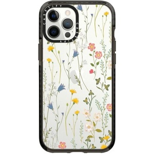 image:imageCASETiFY for iPhone 12 Pro Max Case  Impact  Slim Fit  66 ft Drop Protection  Ghost Lovers by Joce Cova  BlackDreamy Floral Pattern