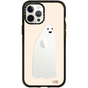 image:imageCASETiFY for iPhone 12 Pro Max Case  Impact  Slim Fit  66 ft Drop Protection  Ghost Lovers by Joce Cova  BlackGhost Cloud