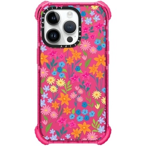 image:imageCASETiFY for iPhone 14 Pro Case  Ultra Impact  Enhanced Corners  115 ft 5X Militray Grade Drop Protection  Black Kingsnake  Bubble GumBright Spring Flowers