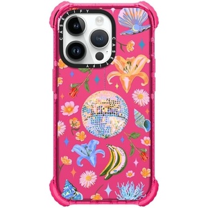 image:imageCASETiFY for iPhone 14 Pro Case  Ultra Impact  Enhanced Corners  115 ft 5X Militray Grade Drop Protection  Black Kingsnake  Bubble GumDisco Magic