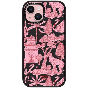 image:imageCASETiFY for iPhone 15 Plus Case  Impact Compatible with MagSafe  82 ft 4x Military Grade Drop Protection  Smore   Matte BlackCheetah Paradise Pink