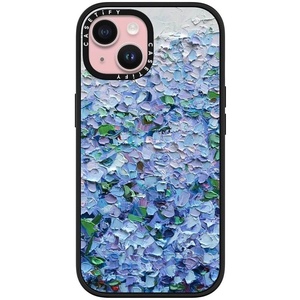 image:imageCASETiFY for iPhone 15 Plus Case  Impact Compatible with MagSafe  82 ft 4x Military Grade Drop Protection  Smore   Matte BlackNantucket Blue Hydrangeas