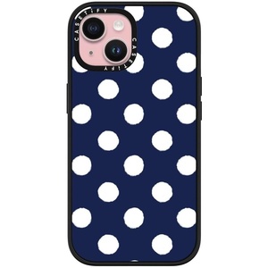 image:imageCASETiFY for iPhone 15 Plus Case  Impact Compatible with MagSafe  82 ft 4x Military Grade Drop Protection  Smore   Matte BlackNautical Polka