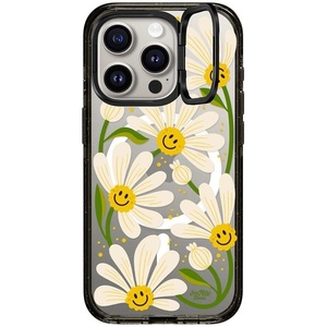 image:imageCASETiFY for iPhone 15 Pro Max Case  Impact Ring Stand MagSafe Compatible  Kickstand  66 ft 3x Military Grade Drop Protection  Beary Sweet  Black90s Daisy