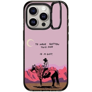 image:imageCASETiFY for iPhone 15 Pro Max Case  Impact Ring Stand MagSafe Compatible  Kickstand  66 ft 3x Military Grade Drop Protection  Beary Sweet  BlackCowboy Quest