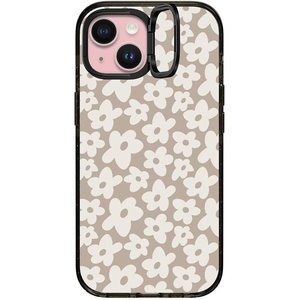 image:imageCASETiFY for iPhone 15 Pro Max Case  Impact Ring Stand MagSafe Compatible  Kickstand  66 ft 3x Military Grade Drop Protection  Beary Sweet  BlackNatural Flower
