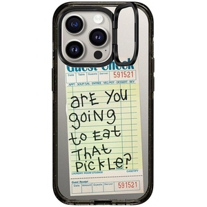 image:imageCASETiFY for iPhone 15 Pro Max Case  Impact Ring Stand MagSafe Compatible  Kickstand  66 ft 3x Military Grade Drop Protection  Beary Sweet  BlackThe Pickle Case