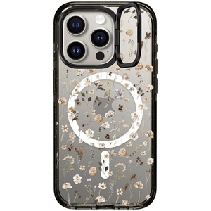 image:imageCASETiFY for iPhone 15 Pro Max Case  Impact Ring Stand MagSafe Compatible  Kickstand  66 ft 3x Military Grade Drop Protection  Beary Sweet  BlackWildflower Friday