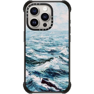 image:imageCASETiFY for iPhone 15 Pro Max Case  Ultra Impact Compatible with MagSafe  Strong Slim  115 ft 5X Militray Grade Drop Protection  Boo Things  BlackDeep Blue Sea