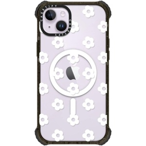 image:imageCASETiFY for iPhone 15 Pro Max Case  Ultra Impact Compatible with MagSafe  Strong Slim  115 ft 5X Militray Grade Drop Protection  Boo Things  BlackDitsy Daisies  White