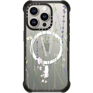 image:imageCASETiFY for iPhone 15 Pro Max Case  Ultra Impact Compatible with MagSafe  Strong Slim  115 ft 5X Militray Grade Drop Protection  Boo Things  BlackGigi Garden Florals