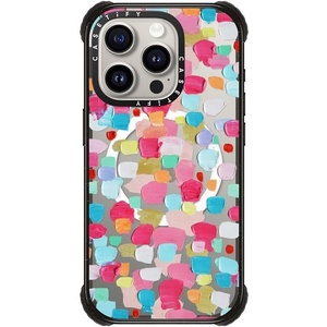 image:imageCASETiFY for iPhone 15 Pro Max Case  Ultra Impact Compatible with MagSafe  Strong Slim  115 ft 5X Militray Grade Drop Protection  Boo Things  BlackMagenta Confetti