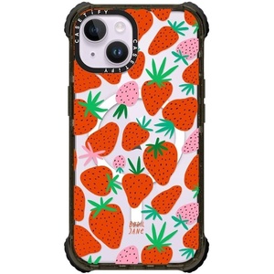 image:imageCASETiFY for iPhone 15 Pro Max Case  Ultra Impact Compatible with MagSafe  Strong Slim  115 ft 5X Militray Grade Drop Protection  Boo Things  BlackSTRAWBERRIES