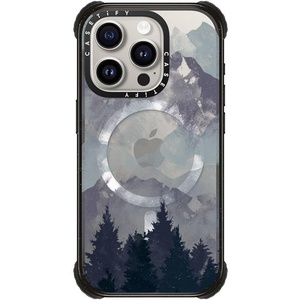 image:imageCASETiFY for iPhone 15 Pro Max Case  Ultra Impact Compatible with MagSafe  Strong Slim  115 ft 5X Militray Grade Drop Protection  Boo Things  BlackWinter Tale Clear Case