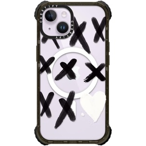 image:imageCASETiFY for iPhone 15 Pro Max Case  Ultra Impact Compatible with MagSafe  Strong Slim  115 ft 5X Militray Grade Drop Protection  Boo Things  Blackxo kisses