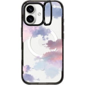 image:imageCASETiFY for iPhone 16 Pro Case  Impact Ring Stand MagSafe Compatible  Kickstand  66 ft 3x Military Grade Drop Protection  Eleanor by Ivory Paper Co  BlackClouds