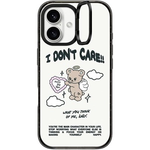 image:imageCASETiFY for iPhone 16 Pro Case  Impact Ring Stand MagSafe Compatible  Kickstand  66 ft 3x Military Grade Drop Protection  Eleanor by Ivory Paper Co  BlackAngel Bear