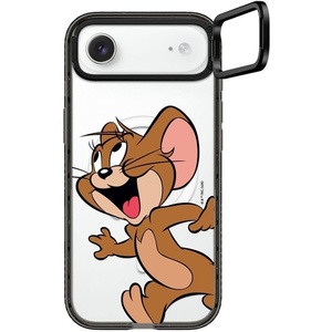image:imageCASETiFY for iPhone 16 Pro Max Case  Impact Ring Stand MagSafe Compatible  Tom and Jerry CoLab  Kickstand  66 ft 3x Military Grade Drop Protection  Family Sticker Case  BlackJerry Character