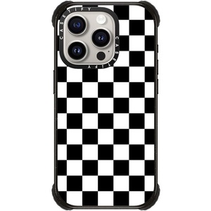image:imageCASETiFY for iPhone 16 Pro Max Case  Ultra Impact Compatible with MagSafe  Strong Slim  115 ft 5X Militray Grade Drop Protection  Clouds  BlackBlack White Check Checkerboard