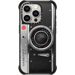 image:imageCASETiFY for iPhone 16 Pro Max Case  Ultra Impact Compatible with MagSafe  Strong Slim  115 ft 5X Militray Grade Drop Protection  Clouds  BlackCamera Case  Classic