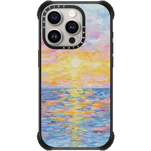 image:imageCASETiFY for iPhone 16 Pro Max Case  Ultra Impact Compatible with MagSafe  Strong Slim  115 ft 5X Militray Grade Drop Protection  Clouds  BlackFrosted Sunset