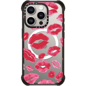 image:imageCASETiFY for iPhone 16 Pro Max Case  Ultra Impact Compatible with MagSafe  Strong Slim  115 ft 5X Militray Grade Drop Protection  Clouds  BlackLipstick Kisses