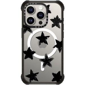 image:imageCASETiFY for iPhone 16 Pro Max Case  Ultra Impact Compatible with MagSafe  Strong Slim  115 ft 5X Militray Grade Drop Protection  Clouds  BlackStar Marks