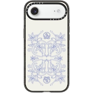 image:imageCASETiFY for iPhone 17 Case  Impact Compatible with MagSafe  82 ft 4x Military Grade Drop Protection  Plaid Disorder Case  BlackLuxe GardenPorcelain