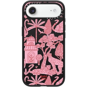 image:imageCASETiFY for iPhone 17 Case  Impact Compatible with MagSafe  82 ft 4x Military Grade Drop Protection  Stamp Collection  Matte BlackCheetah Paradise Pink