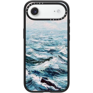 image:imageCASETiFY for iPhone 17 Case  Impact Compatible with MagSafe  82 ft 4x Military Grade Drop Protection  Stamp Collection  Matte BlackDeep Blue Sea