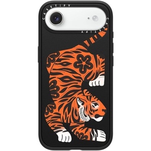 image:imageCASETiFY for iPhone 17 Case  Impact Compatible with MagSafe  82 ft 4x Military Grade Drop Protection  Stamp Collection  Matte BlackFierce Tiger