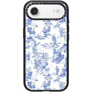 image:imageCASETiFY for iPhone 17 Case  Impact Compatible with MagSafe  82 ft 4x Military Grade Drop Protection  Stamp Collection  Matte BlackMoon Caravan Toile by Phannapast