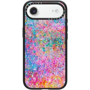 image:imageCASETiFY for iPhone 17 Case  Impact Compatible with MagSafe  82 ft 4x Military Grade Drop Protection  Stamp Collection  Matte BlackMy Neon Summer by Ingrid Ching