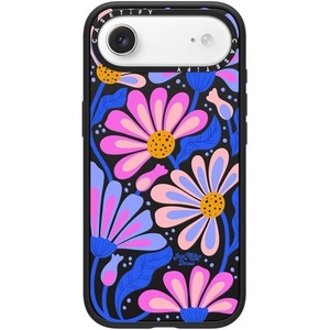 image:imageCASETiFY for iPhone 17 Case  Impact Compatible with MagSafe  82 ft 4x Military Grade Drop Protection  Stamp Collection  Matte BlackMystic Daisy