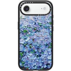 image:imageCASETiFY for iPhone 17 Case  Impact Compatible with MagSafe  82 ft 4x Military Grade Drop Protection  Stamp Collection  Matte BlackNantucket Blue Hydrangeas