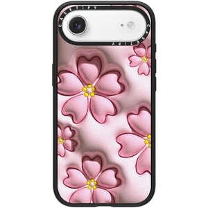 image:imageCASETiFY for iPhone 17 Case  Impact Compatible with MagSafe  82 ft 4x Military Grade Drop Protection  Stamp Collection  Matte BlackSakura