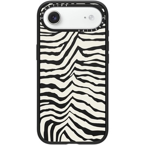 image:imageCASETiFY for iPhone 17 Case  Impact Compatible with MagSafe  82 ft 4x Military Grade Drop Protection  Stamp Collection  Matte BlackZebra Stripe