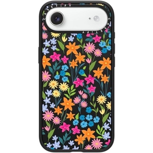 image:imageCASETiFY for iPhone 17 Case  Impact Compatible with MagSafe  82 ft 4x Military Grade Drop Protection  Stamp Collection  Matte Blackbright spring flowers  daisy floral pattern