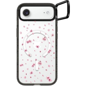 image:imageCASETiFY for iPhone 17 Case  Impact Ring Stand MagSafe Compatible  Kickstand  66 ft 3X Military Grade Drop Protection  A Prosperous New Year  BlackPressed Sakura