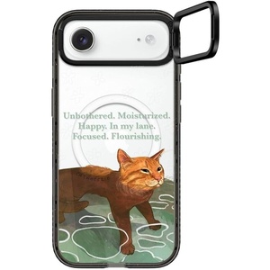 image:imageCASETiFY for iPhone 17 Case  Impact Ring Stand MagSafe Compatible  Kickstand  66 ft 3X Military Grade Drop Protection  A Prosperous New Year  BlackUnbothered Moisturized WellHydrated