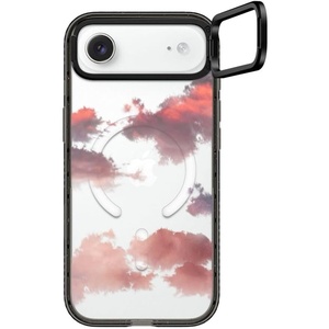 image:imageCASETiFY for iPhone 17 Case  Impact Ring Stand MagSafe Compatible  Kickstand  66 ft 3X Military Grade Drop Protection  You Give Me Butterflies  BlackClouds