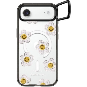 image:imageCASETiFY for iPhone 17 Case  Impact Ring Stand MagSafe Compatible  Kickstand  66 ft 3X Military Grade Drop Protection  You Give Me Butterflies  BlackDaisy