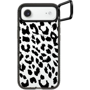 image:imageCASETiFY for iPhone 17 Case  Impact Ring Stand MagSafe Compatible  Kickstand  66 ft 3X Military Grade Drop Protection  You Give Me Butterflies  BlackLacie Leopard