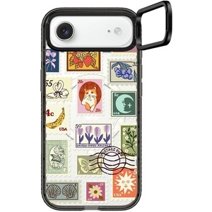 image:imageCASETiFY for iPhone 17 Case  Impact Ring Stand MagSafe Compatible  Kickstand  66 ft 3X Military Grade Drop Protection  You Give Me Butterflies  BlackStamp Collection