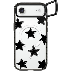 image:imageCASETiFY for iPhone 17 Case  Impact Ring Stand MagSafe Compatible  Kickstand  66 ft 3X Military Grade Drop Protection  You Give Me Butterflies  BlackStar Marks