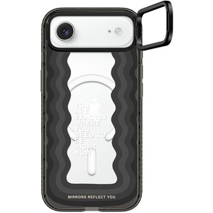image:imageCASETiFY for iPhone 17 Case  Impact Ring Stand MagSafe Compatible  Kickstand  66 ft 3X Military Grade Drop Protection  You Give Me Butterflies  Blackneed to be